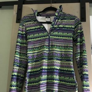 Colorful print Nike pullover